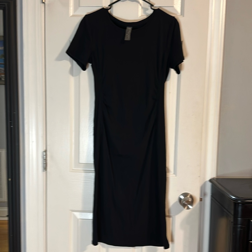 Black t shirt dress